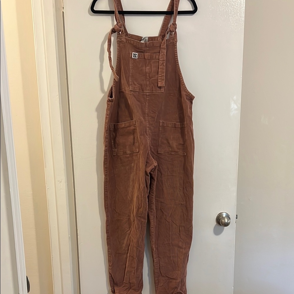 Lucy & Yak Women's Brown Overalls